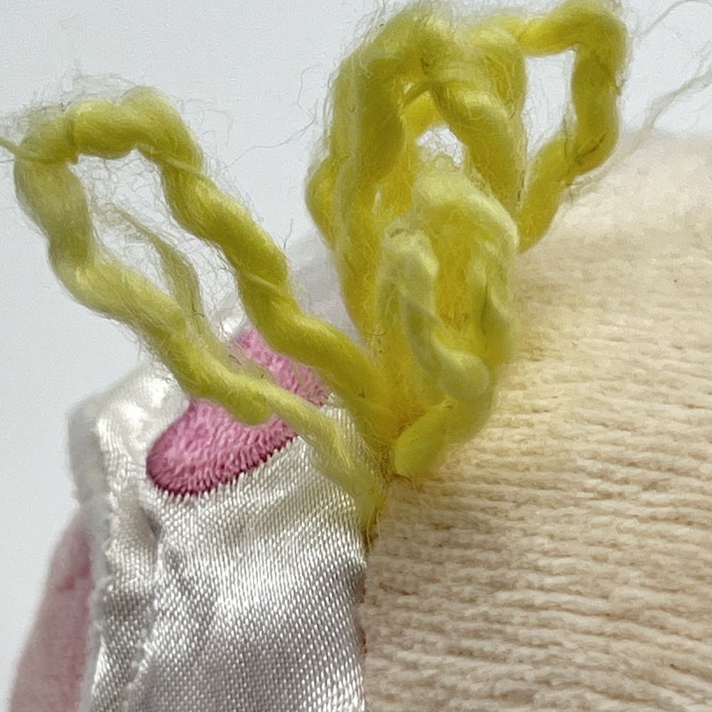 My First Doll Plush Koala Baby Plush 11" Soft Body Embroidered Hearts Yarn Hair - Picture 6 of 13